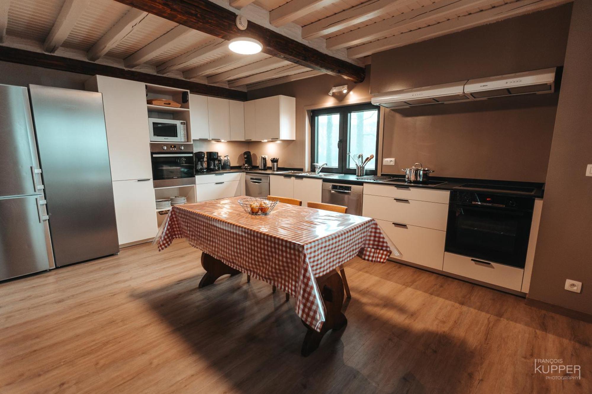Le Grand Cerf 25 Pers, Malmedy- Chalet Rustique, Jardin Exterior foto