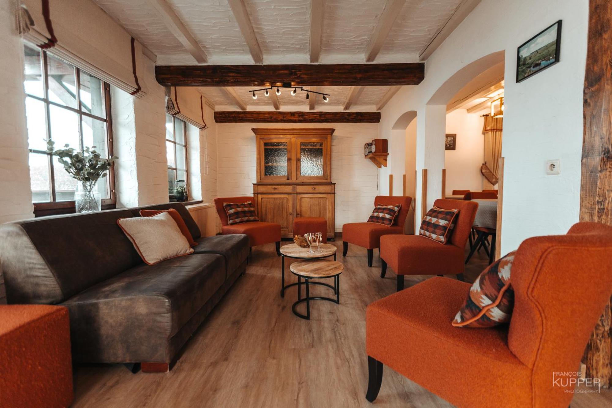 Le Grand Cerf 25 Pers, Malmedy- Chalet Rustique, Jardin Exterior foto